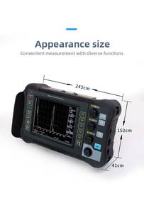SXYT-UT980 휴대용 결함 탐지기 초음파 검사기 금속 용접 균열 비파괴 검사기 철골 구조물용 - Product Image 3
