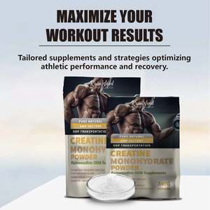 Rainwood OEM Marque Privée Créatine Monohydrate en Poudre 200 mesh 500 mesh 200g 500g pour la Récupération Musculaire et Complément de <span class=keywords><strong>Musculation</strong></span> - Product Image 3