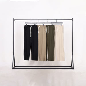 Pantalon large de haute qualité, pantalon de survêtement tendance, pantalon de jogging uni en molleton, pantalon ample pour homme, vente en gros - Product Image 3