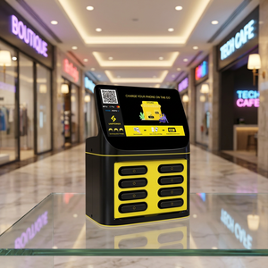 Estación de Alquiler de Baterías Portátiles con Logotipo Personalizado, Quiosco de Carga de Teléfonos Móviles, Suministro de Fábrica OEM ODM para Hoteles, Cafés, Aeropuertos y Eventos - Product Image 1
