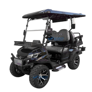 Wholesale Cheap Price 6 Seaters Electric Golf Cart 4 Wheel Drive Club Car Buggy CE Certified 30km/h 90km Range - Product Image 4