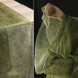 Le merveilleux magicien d'<span class=keywords><strong>Oz</strong></span> gaze de soie pure, fil de soie léger 100%, tissu de robe fait main pour les créateurs de mode - Product Image 3