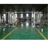 Équipement de musculation multifonctionnel de haute qualité, équipement de musculation commercial à 8 stations