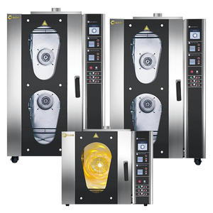 En Acier inoxydable Baker Haute Qualité 10 Plateaux À Gaz Commerciale à Air Chaud-Four À Convection - Product Image 4