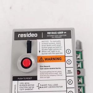 Resideo nhiên liệu điều khiển với 45 giây khóa thời gian & từ xa báo động liên hệ với r8184g4082 OEM tùy chỉnh - Product Image 1