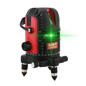 UNI-T LM520H/LM530H/LM550H เลเซอร์ระดับ: แสงสีเขียวความสว่างสูง 5 เส้น พร้อมปรับความสว่างได้และแบตเตอรี่ความจุสูง - Product Image 1