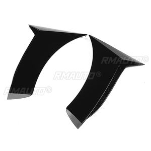 2 piezas de cubiertas embellecedoras para la ventilación lateral del guardabarros delantero del coche, para Mercedes-Benz Clase C W205 Sedán 2015 2016 2017 2018 2019, ABS - Product Image 2