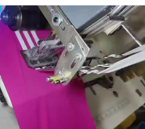 High-Speed Automatic Flat Bed Interlock <b>Sewing</b> Machine New Condition Computerized Operation Chain Stitch Formation Auto Trimmer - Product Image 4