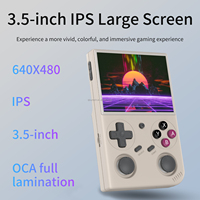 Consola Portátil Retro Vertical Mini G350 de 64 Bits con Pantalla de 3.5 Pulgadas y Batería de 3200 mAh, Compatible con Más de 20 Emuladores