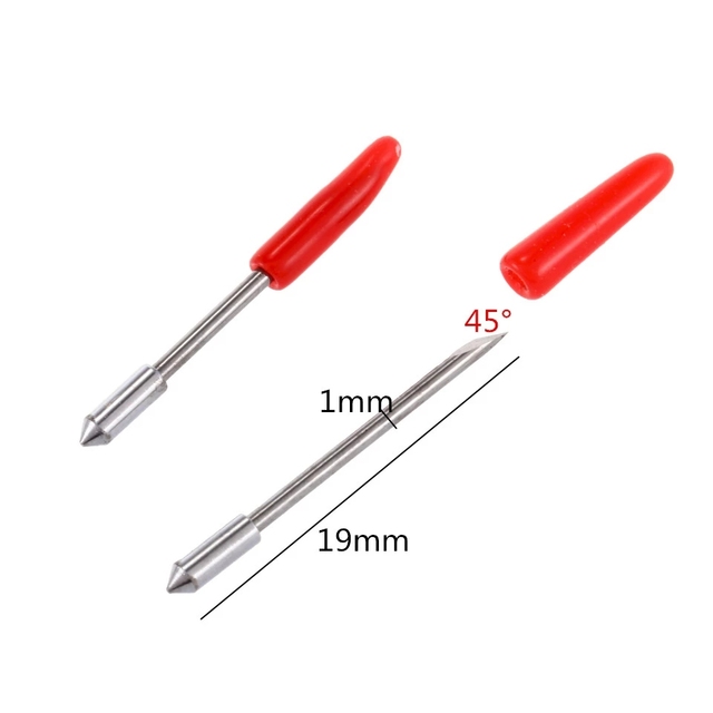 High Quality Graphtec CB09 45 Degree Cutter 15PCS Blade Holder and Spring for Ethylene Cutting Machine Hand Tools Plotter