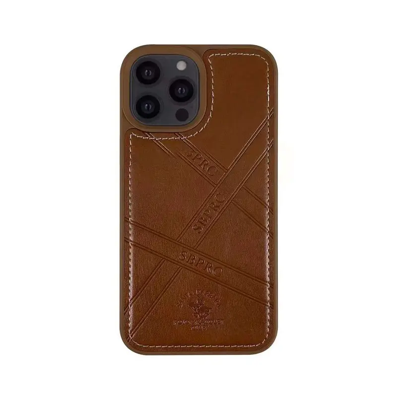 NEU Fall Zeitlich begrenzter Gutschein Preis POLO Original Leder Handy hülle für iPhone 13 Pro max