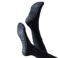 Chaussettes de yoga pour femmes OEM - Antidérapantes, respirantes, en coton, avec design sans couture pour le Pilates et le fitness en automne