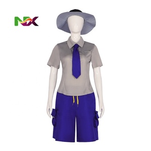 Costume de cosplay uniforme scolaire Pokémon Écarlate et Violet, tenue mignonne unisexe pour adulte, idéal pour Halloween, fêtes et spectacles d'anime - Product Image 4