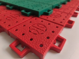 OEM Waterproof Interlocking Outdoor <strong>3x3</strong> Basketball Court Flooring <strong>Tiles</strong> Multi-Purpose Modular Sport Floor Anti-Slip for Backyard - Product Image 6