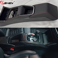 Pour BMW G80 G82 G87 G20 G22 G26 i3 i4 G42 2019-2026 M3 M4, ensemble accoudoir de console en cuir et fibre de carbone sèche CSL