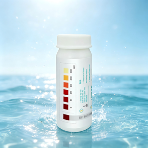 Bandes de test de salinité pour eau salée au chlorure de sodium (NaCl) (Modèle W-1) – Bandes de détection de salinité sur substrat plastique - Product Image 3