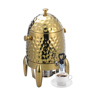 Catering lujo oro 12l café té máquina leche cerveza naranja jugo dispensador Soda bebida suave bebidas calientes dispensador <span class=keywords><strong>para</strong></span> fiesta - Product Image 1