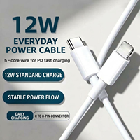 Câble USB Type C durable et flexible résistant aux plis pour la charge rapide des téléphones – Câble d'alimentation quotidien pour iPhone 8-14