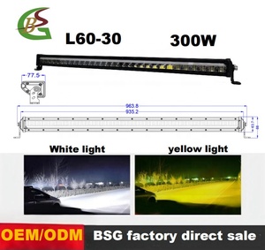 Nuova Luce da Lavoro LED <span class=keywords><strong>BSG</strong></span> L60-6/12/18/24/30 120W 24V in Alluminio Super Luminosa IP67 Impermeabile Certificata ECE-R10 per Camion e Trattori - Product Image 6