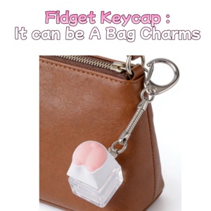 4 Piezas de Teclas de Teclado Mecánico con Diseño de Garra de Gato de Cereza en 3D, Estilo de Dibujos Animados, PBT, OEM, Personalizables, Ajuste Universal, Accesorios para Teclado - Product Image 6