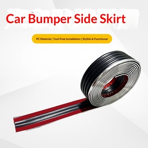 Striscia Adesiva Universale per Paraurti Laterale Auto, Antigraffio, Decorativa per Modifica Carrozzeria, Copertura Bordo Sottoporta - Product Image 3