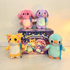 Juguete de Caja Sorpresa, Muñeco de Peluche Brillante, Varita Mágica, Lámpara Nocturna, Regalo Divertido y Original, Juguete de Caja Sorpresa - Product Image 5