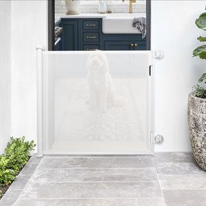 <span class=keywords><strong>Puerta</strong></span> <span class=keywords><strong>de</strong></span> seguridad retráctil <span class=keywords><strong>de</strong></span> malla para bebés, valla <span class=keywords><strong>de</strong></span> seguridad fácil <span class=keywords><strong>de</strong></span> usar para caminar, <span class=keywords><strong>puerta</strong></span> <span class=keywords><strong>de</strong></span> seguridad para bebés - Product Image 2