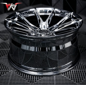 Cerchi Forgiati Personalizzati Cromati a Profilo Concavo Profondo 5x114.3 5x120 5x112, 18 19 20 21 22 Pollici per BMW Serie <span class=keywords><strong>M</strong></span>, Audi, Mustang - Product Image 4