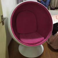 Canapé moderne de luxe pour la maison, chaise pivotante pour le salon, table à manger, fauteuil boule simple, mobilier aviateur