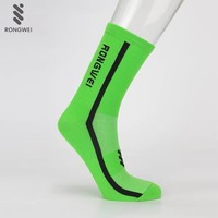 Chaussettes personnalisables Elite Outdoor Sports Cycling Chaussettes respirantes tricotées Crew High pour l'été et l'automne