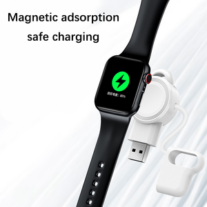 Cargador de Reloj portátil de alta calidad Blanco Negro Reloj de <span class=keywords><strong>carga</strong></span> magnética inalámbrico <span class=keywords><strong>Carga</strong></span> rápida inalámbrica - Product Image 3