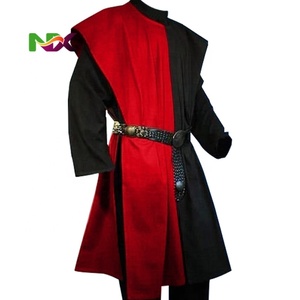 Costume da Cavaliere Templare <span class=keywords><strong>Medievale</strong></span> per <span class=keywords><strong>Uomo</strong></span>, Tunica Senza Maniche per Halloween, Camicia da Guerriero, Armatura da Cavaliere, Tabarro Vintage - Product Image 5