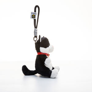 <span class=keywords><strong>Precio</strong></span> de fábrica Simulación Gato Realista Peluche Animales de peluche Juguetes Muñeco de peluche Gato negro Llavero - Product Image 4