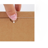 Boîte de papier ondulé pliable boîte cadeau d'expédition postale en carton pour l'expédition d'affaires boîte d'emballage express