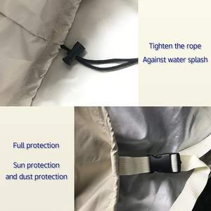 <span class=keywords><strong>Housse</strong></span> de <span class=keywords><strong>protection</strong></span> imperméable pour chaise longue suspendue d'extérieur et hamac autoportant de patio - Product Image 3