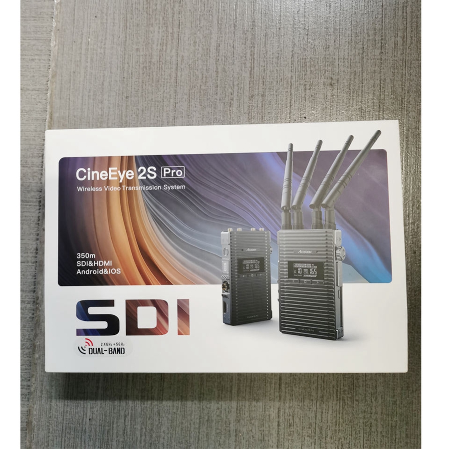 ACCSOON CineEye 2S Pro 2.4G&5G デュアルチャンネルワイヤレス