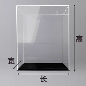 Boîte de présentation en acrylique personnalisée de marque, design gant de boxe, publicité moderne, anti-poussière, anti-humidité, rangement - Product Image 2