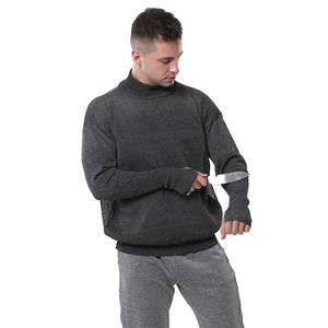 UHMWPEF مستوى 5 النسيج سلامة العمل دليل طعنة سترة مكافحة القطع قمصان سكين قطع قماش مقاوم - Product Image 4