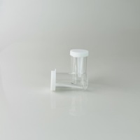 Vaso para Muestras de Heces Desechable, Económico, de Plástico de Pared Gruesa, Anti-Roturas, para Microscopía de Parásitos en Laboratorios Médicos