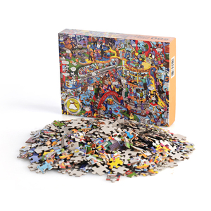 Bellissimo cartone animato creare il mondo 500 pezzo <span class=keywords><strong>gioco</strong></span> di intrattenimento Puzzle per bambini e adulti - Product Image 1