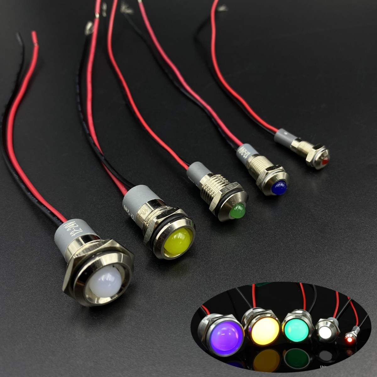 earu electric 6 mm 8mm 10 mm lights