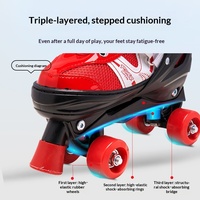Patins à roulettes pour enfants de haute qualité, à double ou simple rangée, à roue unique, en PVC, taille réglable, vente en gros