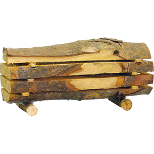 Accessoires de crèche, objet décoratif, tronc d'arbre coupé, largeur 6 cm (9006935001785) - Product Image 1