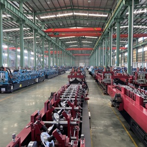 Estructura de construcción Marco de acero Canal Perfil Fabricación Máquina formadora de rollos <span class=keywords><strong>C</strong></span> y Z Purlin completamente automática - Product Image 6