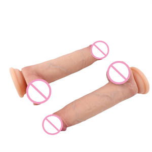 Godes coulissants réalistes en silicone liquide avec boules mobiles Harnais à sangle Sex Toys pour hommes et femmes G Spot Pleasure - Product Image 4