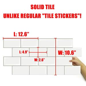 3D Peel and Stick Tiles Sticker Baño Autoadhesivo Azulejo de la <span class=keywords><strong>pared</strong></span> Papel pintado impermeable para la <span class=keywords><strong>ducha</strong></span> - Product Image 6