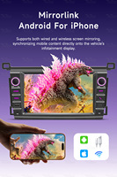 Radio para Auto BQCC de 7 Pulgadas con Android Octa Core para Toyota RAV4 2013-2018, Carplay, GPS, DSP, 4G, Autoradio Compatible, Pantalla LED Multicolor, Estéreo