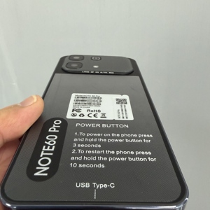 โน้ต 60 โปร สมาร์ทโฟนดีไซน์ทันสมัย ปลดล็อคแล้ว หน้าจอเต็ม 7 นิ้ว ความจุ 8+128GB แบตเตอรี่ 7800mAh รองรับซิมคู่ - Product Image 4