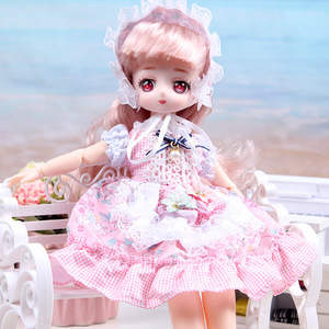ตุ๊กตาพลาสติกสำหรับเด็กชุดตุ๊กตาเด็กผู้หญิงพร้อมเสื้อผ้าแฟชั่น BJD จากประเทศจีน - Product Image 6
