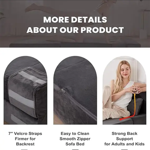 Canapé-lit pliant OEM, matelas pliable pour <span class=keywords><strong>chambre</strong></span> et salon, chaise-lit avec housse lavable pour invités - Product Image 4